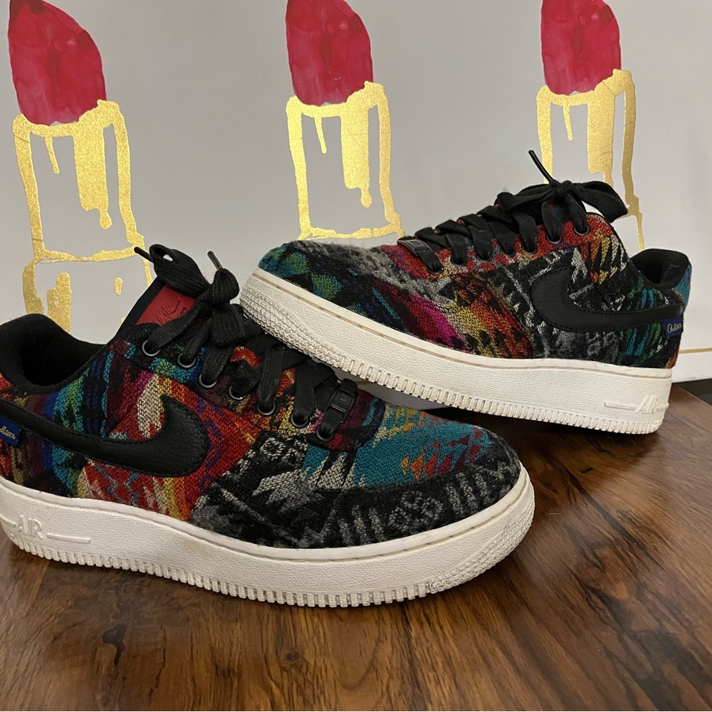 Pendleton Nike Air Force 1 Multicolor Sneakers
